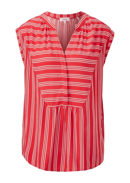 Bluse kurzarm - 31A2/True Red A