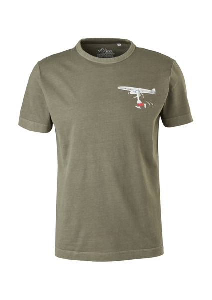 T-Shirt kurzarm - 79A2/khaki/oliv