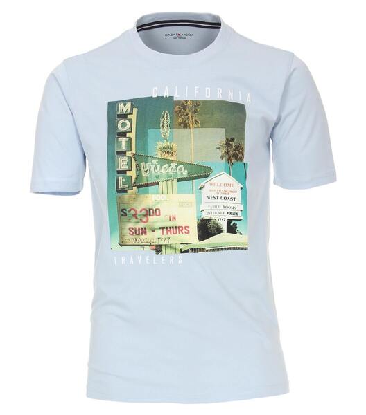 T-Shirt O-Neck - 141/141 blau