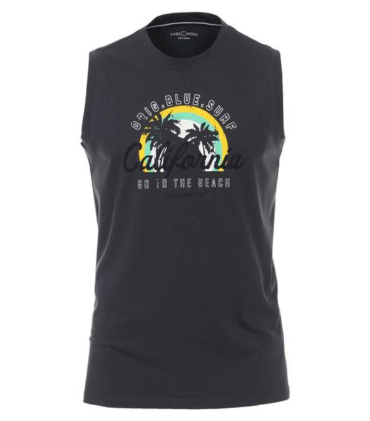 Tanktop O-Neck - 766/766 anthrazit