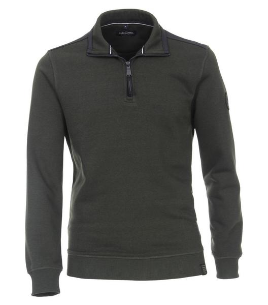 SNOS Sweatshirt mit Zip - 338/338 grUEn
