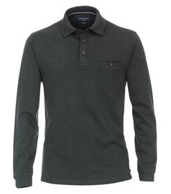 Polo-Shirt Langarm gestreift