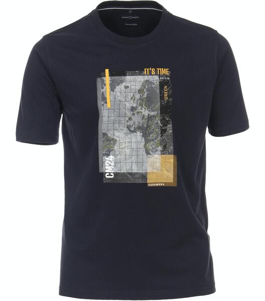 T-Shirt O-Neck - 105/105 blau