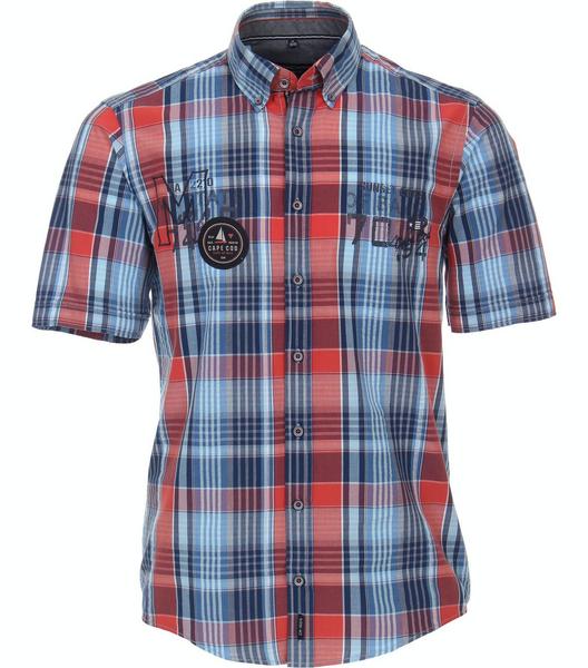 B.D. Casual Short 1/2Arm L0603 - 100/100 blau