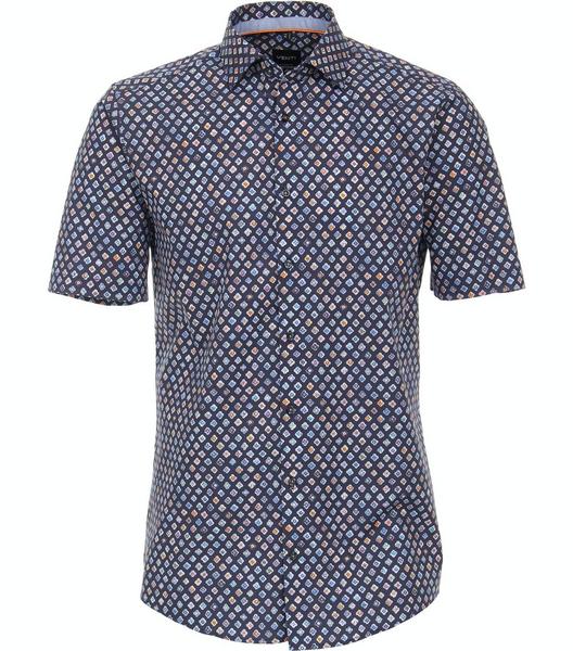 Kent Modern Fit 1/2Arm V0286A - 100/100 blau