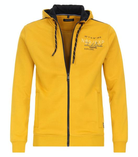 Sweatjacke mit Kapuze - 539/539 gelb