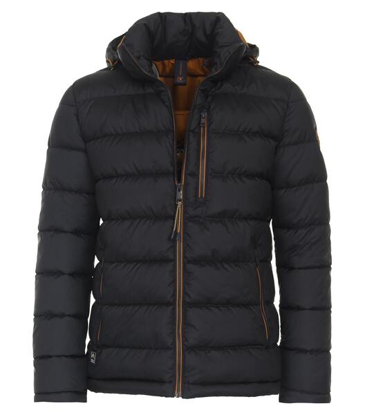 Outdoor Jacke mit Kapuze - 108/108 blau