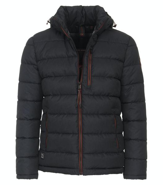 Outdoor Jacke mit Kapuze - 135/135 blau