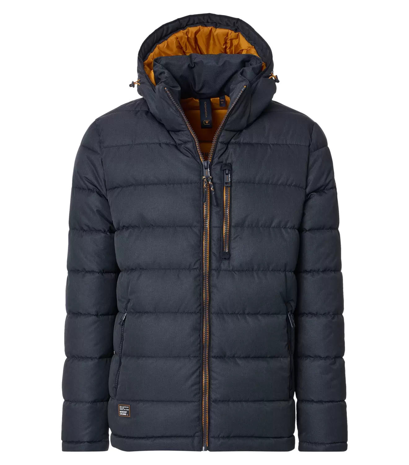 Steppjacke mit Kapuze