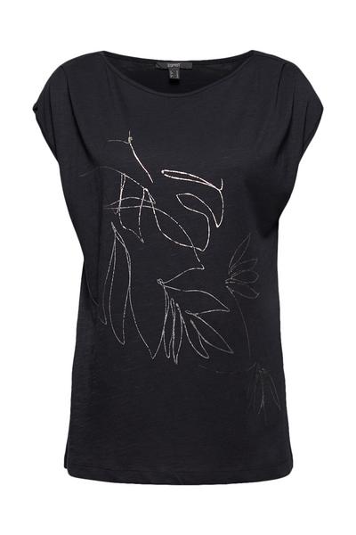 Organic Cotton/TENCEL™: T-Shirt mit Print