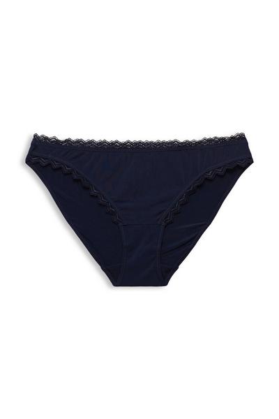 Recycelt: Hipster-Slip mit Spitze