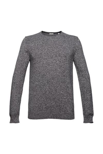 Melierter Pullover aus Organic Cotton