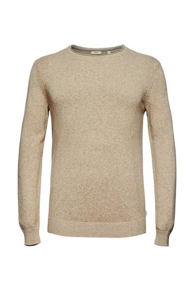 Melierter Pullover aus Organic Cotton