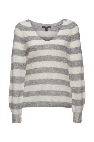 Mit Wolle/Alpaka: Pullover mit Blockstreifen
