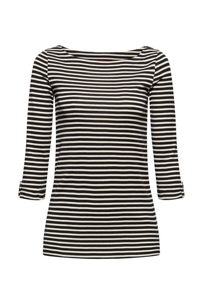 Gestreiftes Longsleeve aus 100% Bio-Baumwolle
