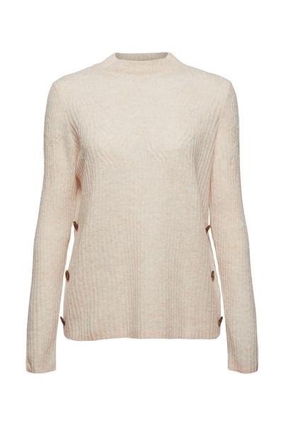 Mit Wolle: Pullover mit Auslaufmuster