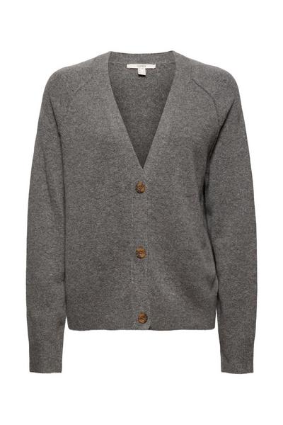 buttoned cardi - E019/GUNMETAL 5
