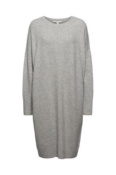 Mit Wolle: Strickkleid mit O-Shape