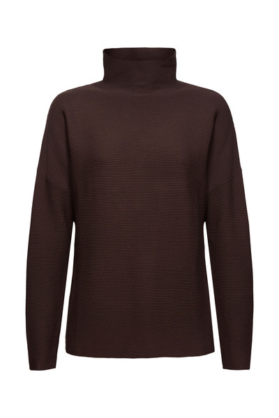 Gerippter Pullover mit LENZING™ ECOVERO™