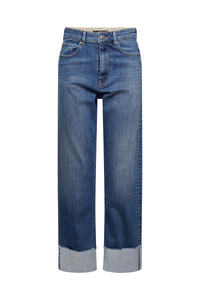 Jeans mit Umschlagsaum, Organic Cotton