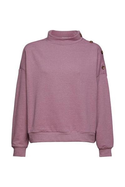 Sweatshirt btn - E554/MAUVE 5