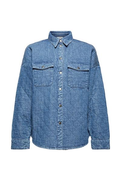 CO shacket - C902/BLUE MEDIUM WASH