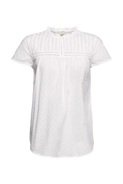 SG-992EE1F311       SUS dobby blous - E100/WHITE