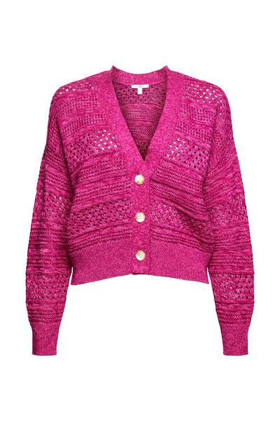 BCI Vneck cardi - C664/PINK FUCHSIA 5