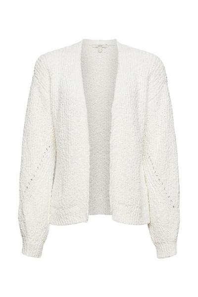 slub cardigan - E110/OFF WHITE