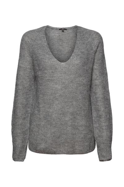 Mit Wolle/Alpaka: Pullover mit Blockstreifen