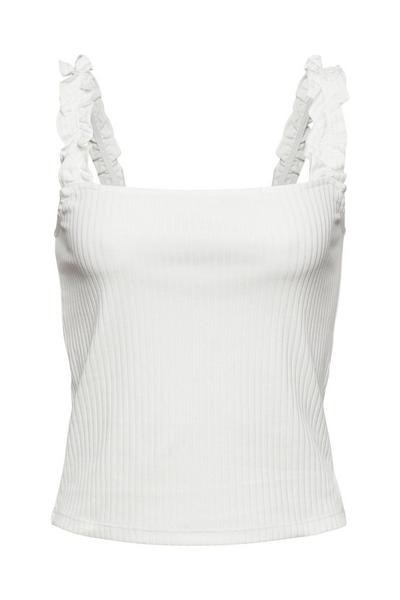 SUS Rib frill - C110/OFF WHITE