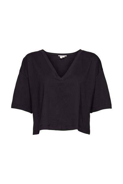 SUS Cropped V - C001/BLACK