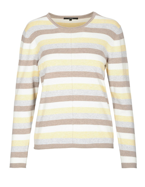 (S)NOS Rdh.-Pullover, Gots - 300/300 GELB MEL. COM