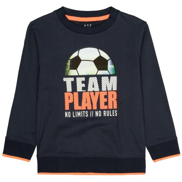 Kn.-Sweatshirt - 624/DEEP MARINE