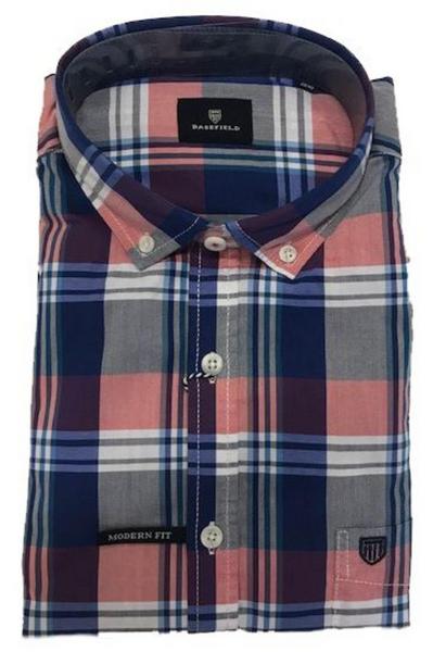 He.-Freizeithemd 1/2 - 604/ROYAL BLUE