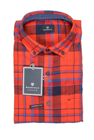 He.-Freizeithemd 1/2 - 402/ORANGE