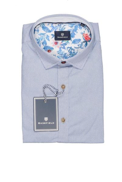 He.-Freizeithemd 1/2 - 606/BLUE NAVY