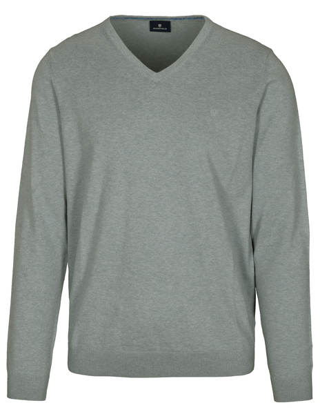 (S)NOS V- Pullover - 801/801 SILBER MEL.