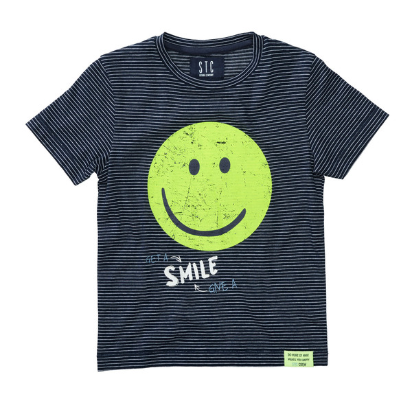 Kn.-T-Shirt - 624/DEEP MARINE-STR