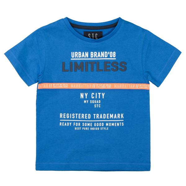 Kn.-T-Shirt - 600/BLUE