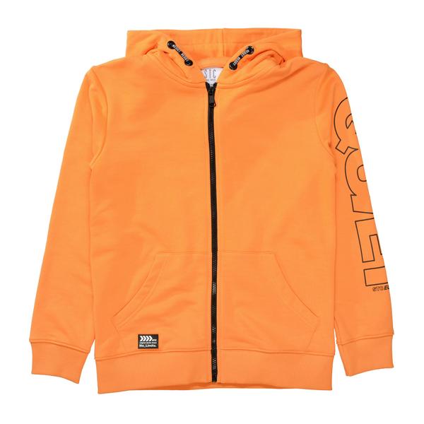 Kn.-Kap.-Sweatjacke - 433/BRIGHT ORANGE