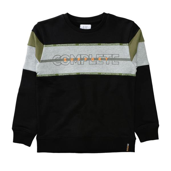 Kn.-Sweatshirt - 900/BLACK