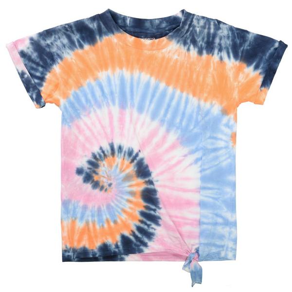 Md.-T-Shirt - 414/NEON CORAL-BATIK