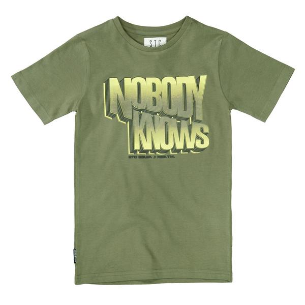 Kn.-T-Shirt - 500/OLIVE