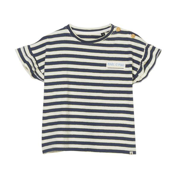 MARC O'POLO T-Shirt mit Rüschenbesatz an den Ärmeln