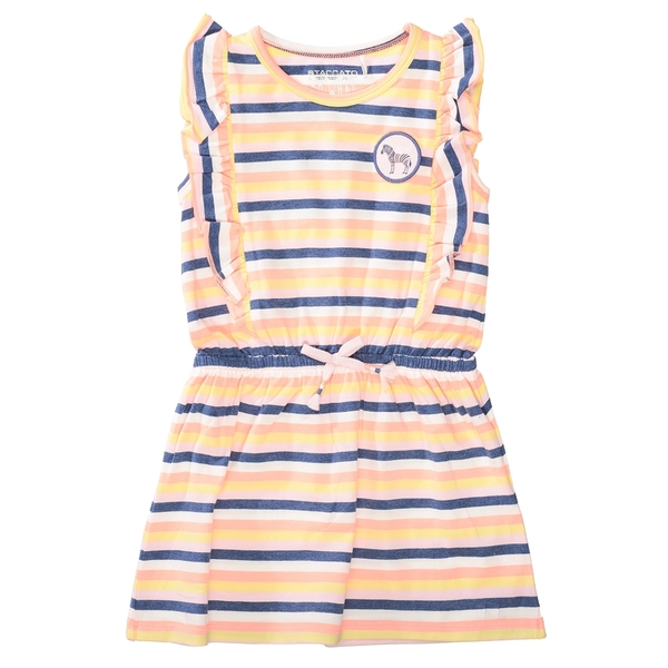 Md.-Streifenkleid - 431/LIGHT POWDER STR.