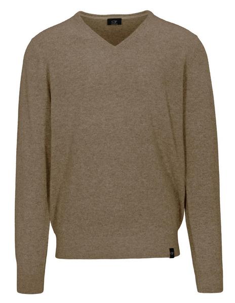 Pullover mit V-Ausschnitt