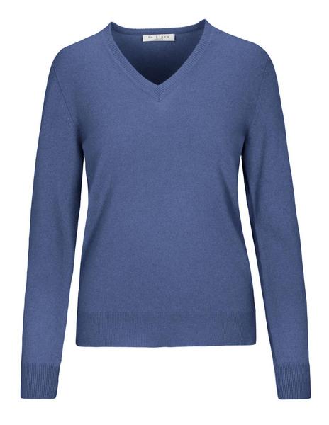 Pullover mit V-Ausschnitt