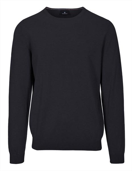 (S) NOS Rdh.-Pullover - 606/606 BLUE NAVY MEL.