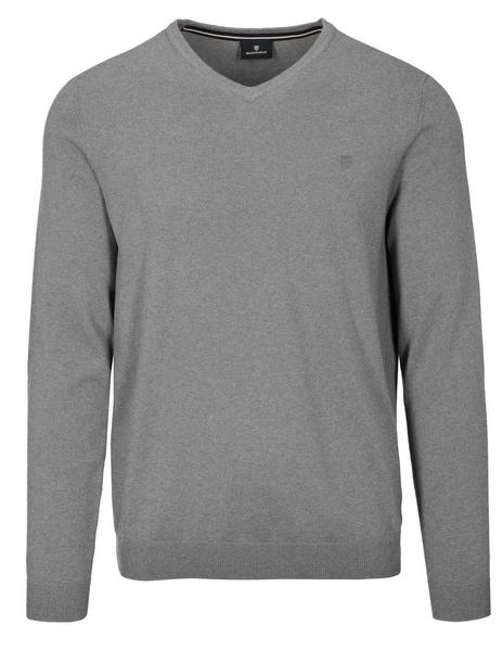 (S) NOS V-Pullover - 803/803 GREY MEL.